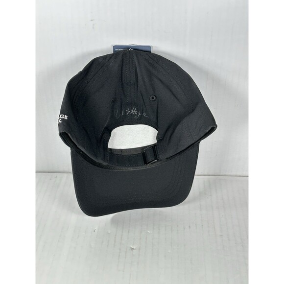Walter Hagen Ryder Cup Adult Performance Adjustable Golf Hat Cap Black OSFA NEW - Picture 4 of 6